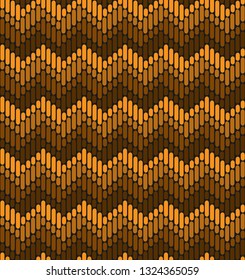  Abstract seamless pattern with geometric elements in bargello style from Italy and Florence