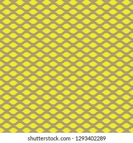 Abstract seamless pattern. Geometric fashion design print. Yellow lemon wallpaper