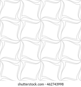Abstract seamless pattern. Geometric line gray ornament. Ornamental stylish background. Stripe tile texture