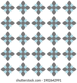Abstract seamless pattern. Geometric ornament. Retro colored background. Geometric tileable texture