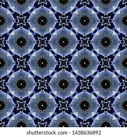 Abstract seamless pattern in geometric ornamental style. Modern stylish abstract texture