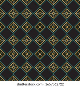Abstract seamless pattern. Geometric pattern, print for textiles and various surfaces. Stock vector illustration.
