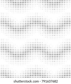 Abstract seamless pattern of geometric semitones.