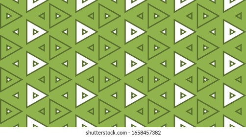 Abstract Seamless Pattern with Geometric Shapes