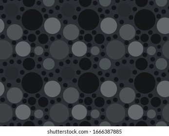 Abstract seamless pattern of geometric shapes. Vector illustration of a minimalistic background with circles. Modern design for poster, cover, branding, banner, poster. Eps 8.