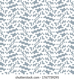 Resumen de un patrón sin fisuras de formas geométricas. Patrón para el diseño de ropa, textiles para el hogar o papel pintado. Ilustración vectorial de material.