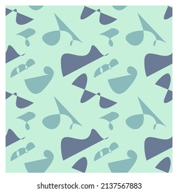 Abstract seamless pattern of geometric shapes.