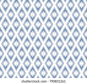 Abstract seamless pattern of geometric shapes. Diagonal movement.