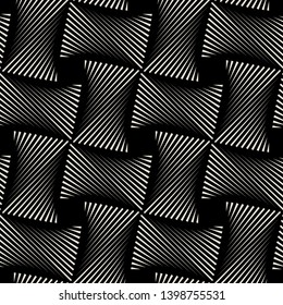 Abstract seamless pattern. Geometric simple regular background. Vector illustration with thin linear grid. Can be used as swatch for illustrator.