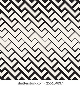 Abstract seamless pattern. Geometric simple background. Vector illustration with rectangular elements. Geometric structure from unequal sized puzzles. Different size changes towards the center