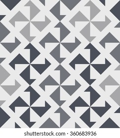 Abstract seamless pattern. Geometric simple background with straight angles. Vector illustration