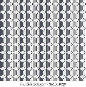 Abstract seamless pattern. Geometric simple background with straight angles. Vector illustration