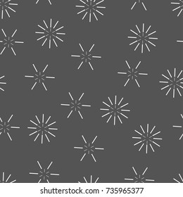 Abstract seamless pattern with geometric stars. Modern stylish texture. Vector graphic design.