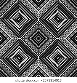 abstract seamless pattern seamless geometric pattern Triangle, square, circle, heart, grid, black and white, line, flower, leaf, White, black, black and white