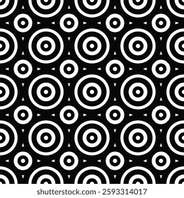 abstract seamless pattern seamless geometric pattern Triangle, square, circle, heart, grid, black and white, line, flower, leaf, White, black, black and white