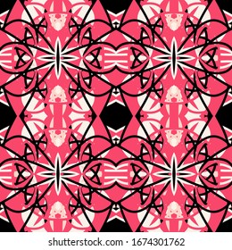 Abstract seamless pattern. Geometric vector illustration.Abstract seamless pattern. Geometric vector illustration