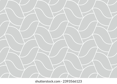 Abstract seamless pattern. Geometric vector background. Gray and white texture. Graphic modern pattern.