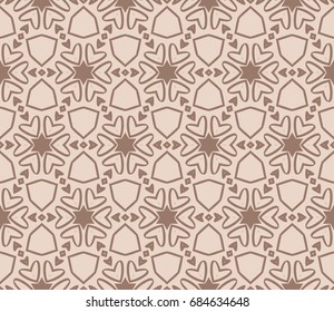 Abstract seamless pattern. geometry design. Vector. Texture for holiday cards, Valentines day, wedding invitations skin tone color