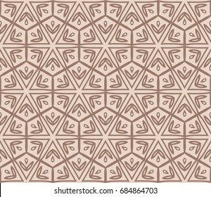 Abstract seamless pattern. geometry design. Vector. Texture for holiday cards, Valentines day, wedding invitations skin tone color