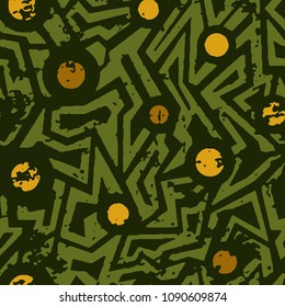 Abstract seamless pattern for girls, boys, clothes. Creative vector background, wallpaper for textile and fabric. Fashion style. 