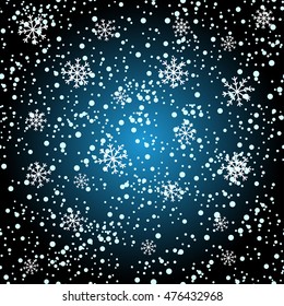 Abstract seamless pattern for girls, boys, clothes. Creative vector background with dots, snowflakes, gifts.Funny wallpaper for textile and fabric. Fashion style. Colorful bright.Black, white