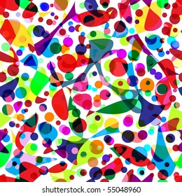 abstract seamless pattern - glass