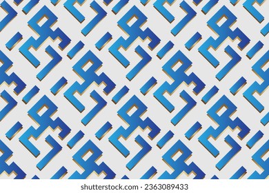 abstract seamless pattern with gold color