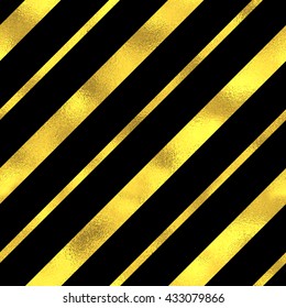 Abstract seamless pattern with golden diagonal stripes. Vector fashion background