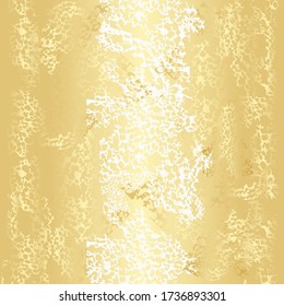 Abstract seamless pattern with Golden Print