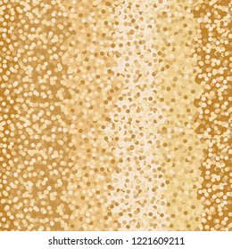 Abstract seamless pattern. Golden sand, grunge stripes. Vector illustration.
