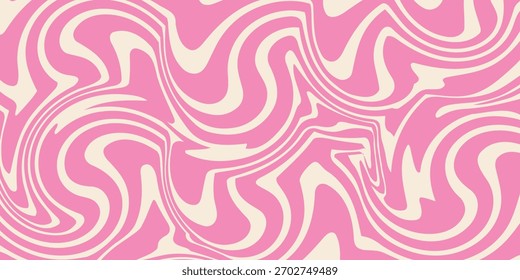 abstract seamless pattern. gouache painting. paint brush strokes, exotic wavy lines. 80s style
