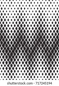 Abstract seamless pattern with gradient effect. Vector illustration