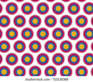 Abstract seamless pattern with graphic decorative elements. The pattern can be used for decorating greeting cards, invitations, parties, stickers, labels, wallpaper, fabric, wrapping pape,scrapbooking