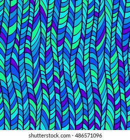 Abstract seamless pattern. Graphic ornament. Geometric stylish background. Colorful vector repeating texture.
