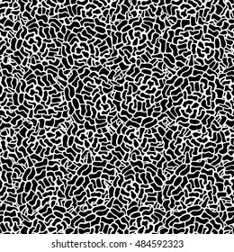 abstract seamless pattern in Gray color on white background