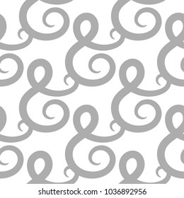 Abstract seamless pattern. Gray and white background for textile, wallpapers and fabrics