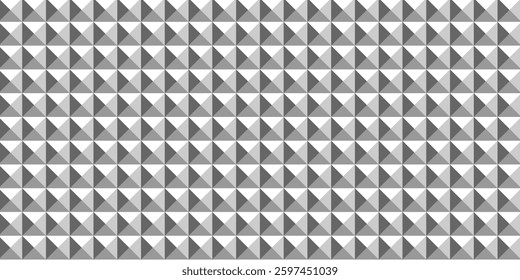Abstract seamless pattern with grayscale geometric shapes. Modern, minimalist background texture for design.