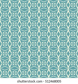 Abstract seamless pattern of Green color for wallpapers and background.