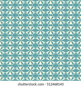 Abstract seamless pattern of Green color for wallpapers and background.