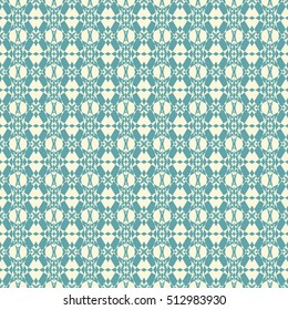 Abstract seamless pattern of Green color for wallpapers and background.