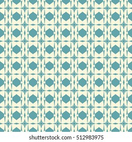 Abstract seamless pattern of Green color for wallpapers and background.