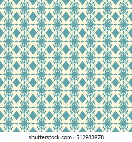 Abstract seamless pattern of Green color for wallpapers and background.