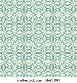 Abstract seamless pattern of Green color for wallpapers and background.
