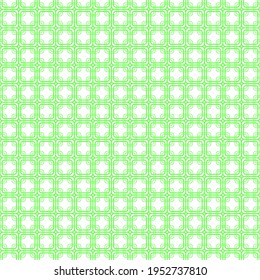 Abstract Seamless Pattern Green Doodle Background Vector