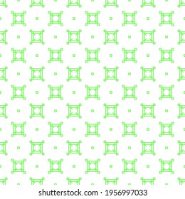 Resumen Patrón sin soldadura Vector de fondo de cartón verde