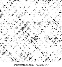 Abstract Seamless Pattern. Grunge distress texture vector.overlay background