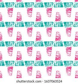 Abstract seamless pattern with grunge elements. Vector illustration. Design element for banner, wrapping paper, wallpaper or fabric.