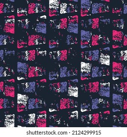 Resumen de un patrón sin fisuras con textura de mosaico de fondo. Elemento de diseño para envolver papel, banner, papel pintado y tela.