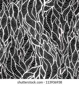 Abstract Seamless pattern. Grunge style vector background