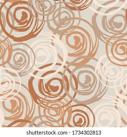 Abstract seamless pattern with hand drawn decorations, design element. Can be used for invitations, greeting cards, scrapbooking, print, gift wrap, manufacturing, planner cover